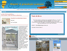 Tablet Screenshot of genealogie-aisne.com